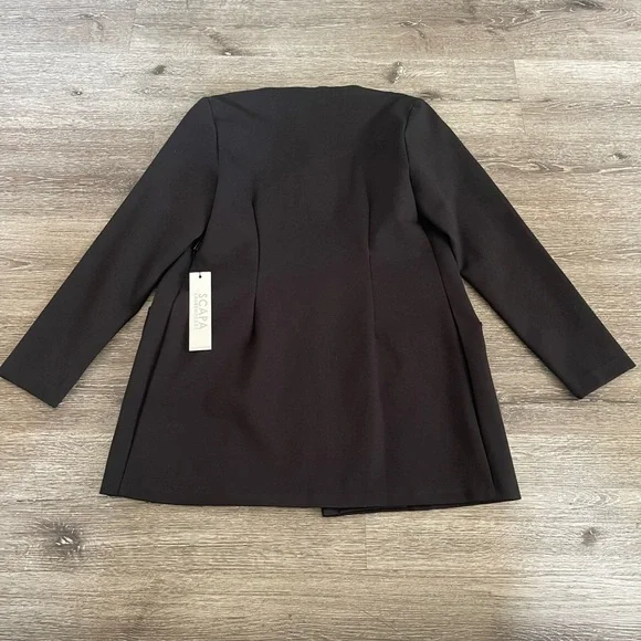 Scarpa Black and Gold Double-Breasted Blazer - Picture 9 of 9